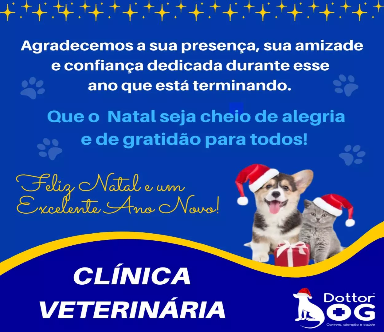 Um Feliz Natal e Próspero Ano Novo